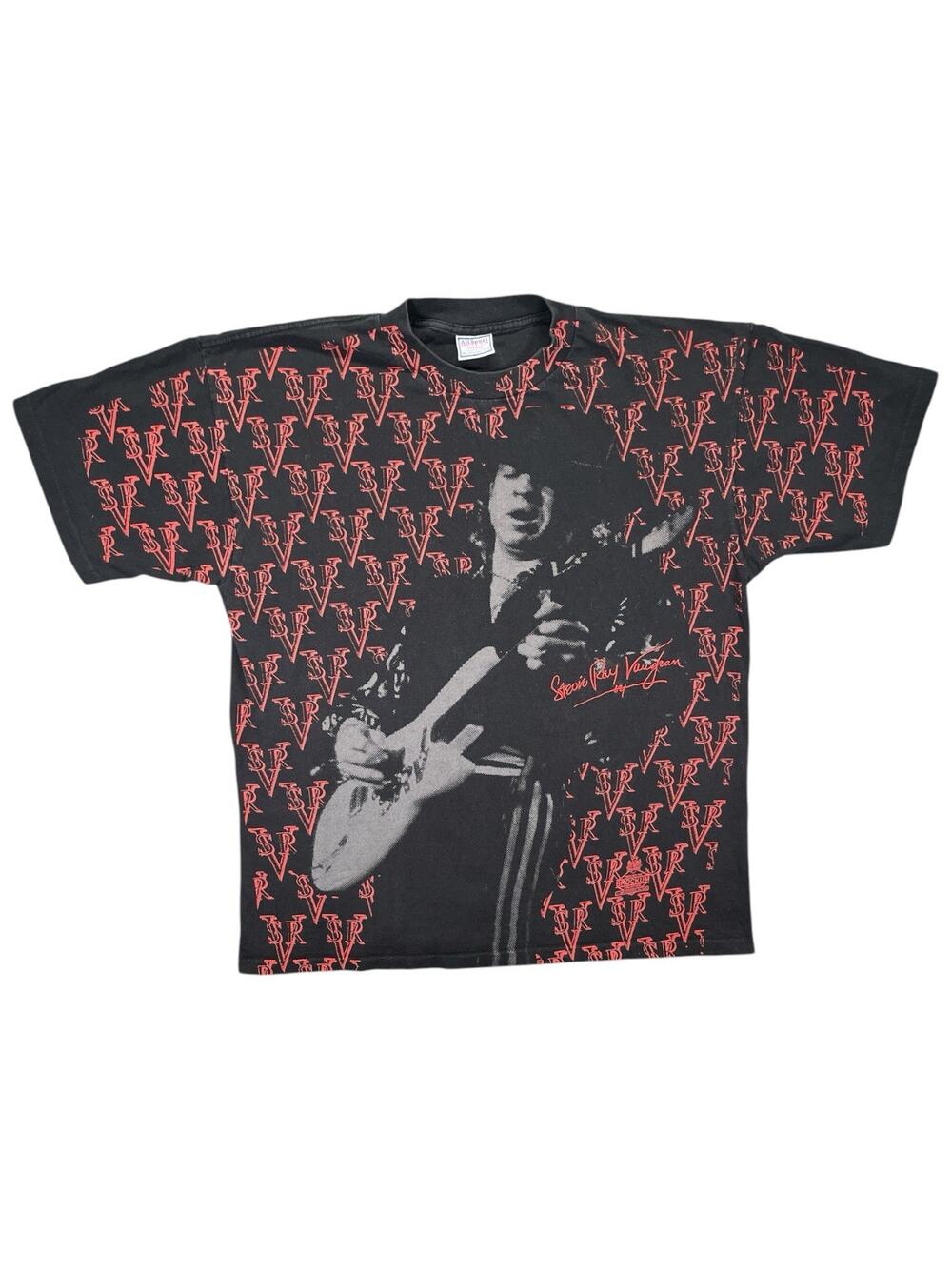 Vintage Stevie Ray Vaughan T‑Shirt XL AllSport ProWeight USA SRV Graphic